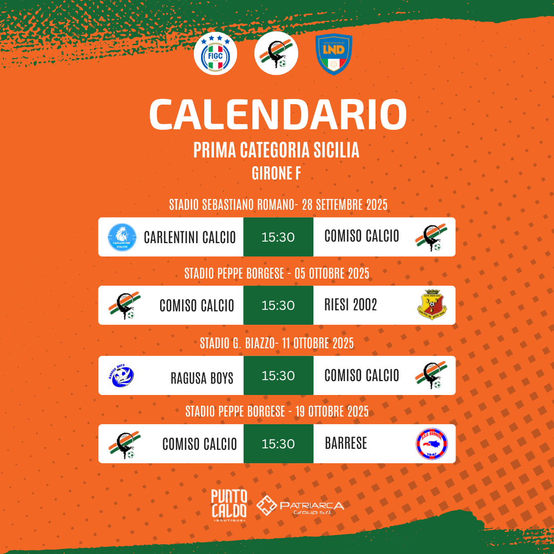 MATCH SCHEDULE POST 4 Partite (1)